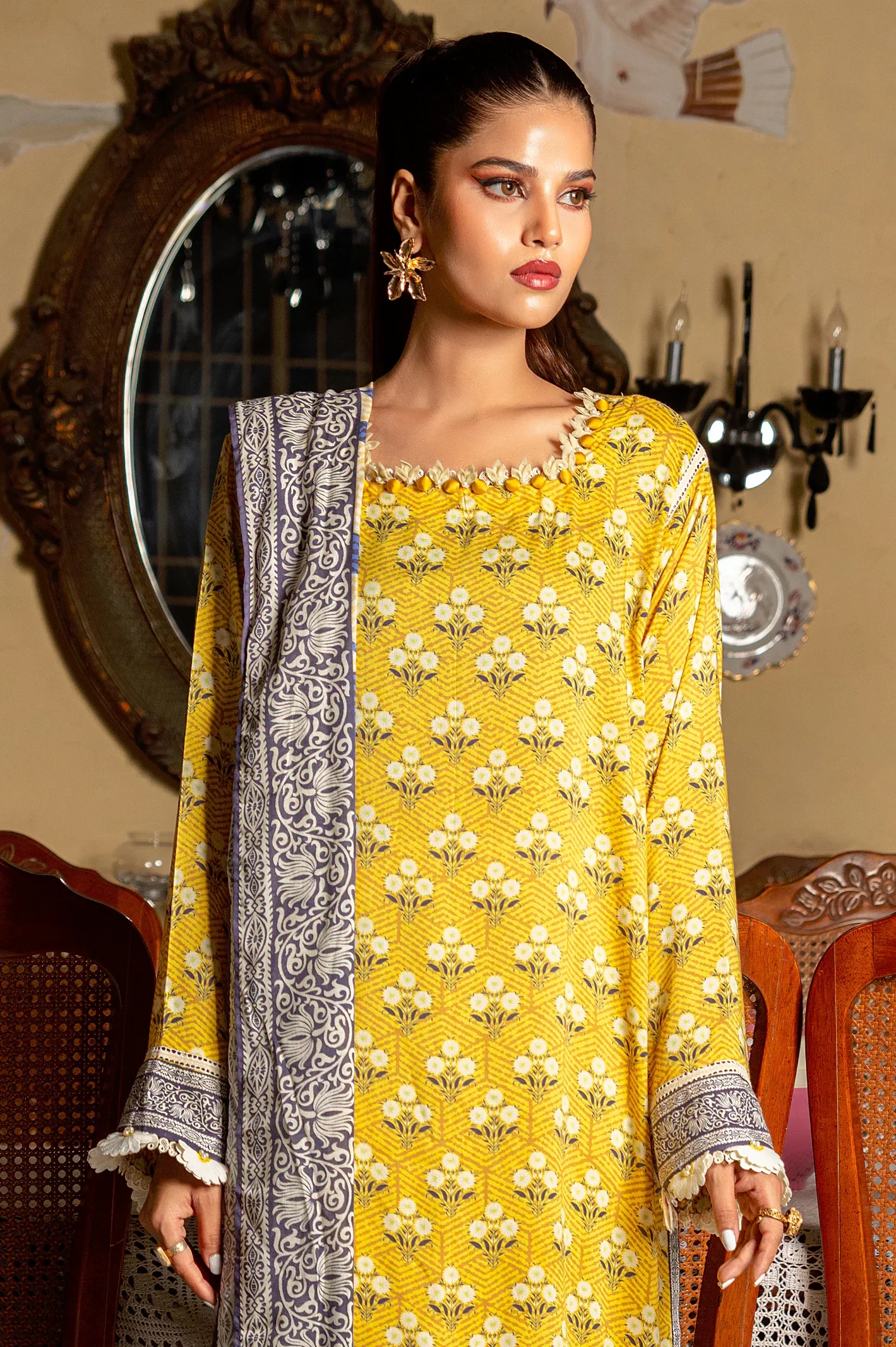Digital Printed 3PC Unstitched
