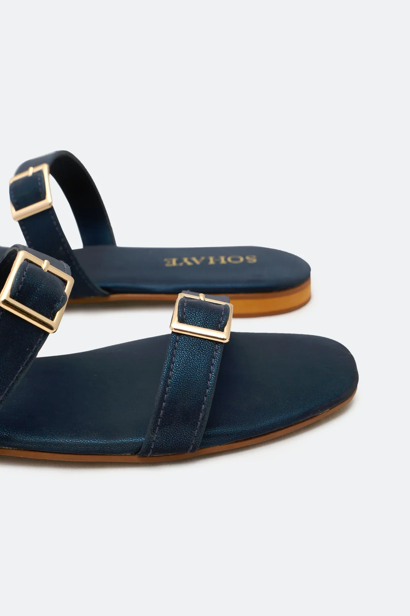 Blue Slippers for Women - Image 2
