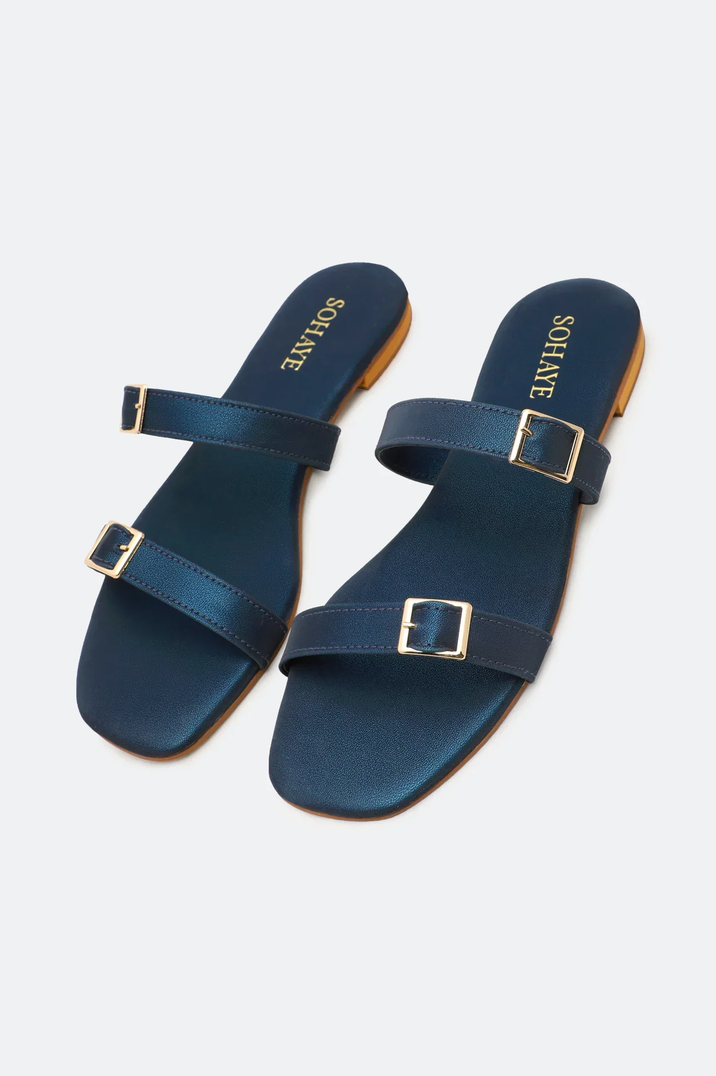 Blue Slippers for Women - Image 3