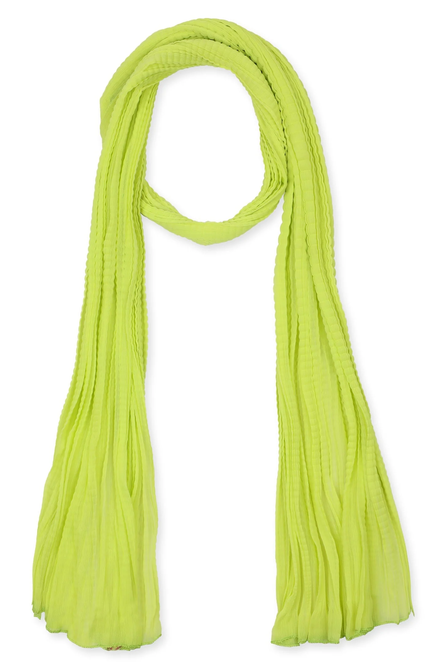 Light Green Crinkle Chiffon Dupatta