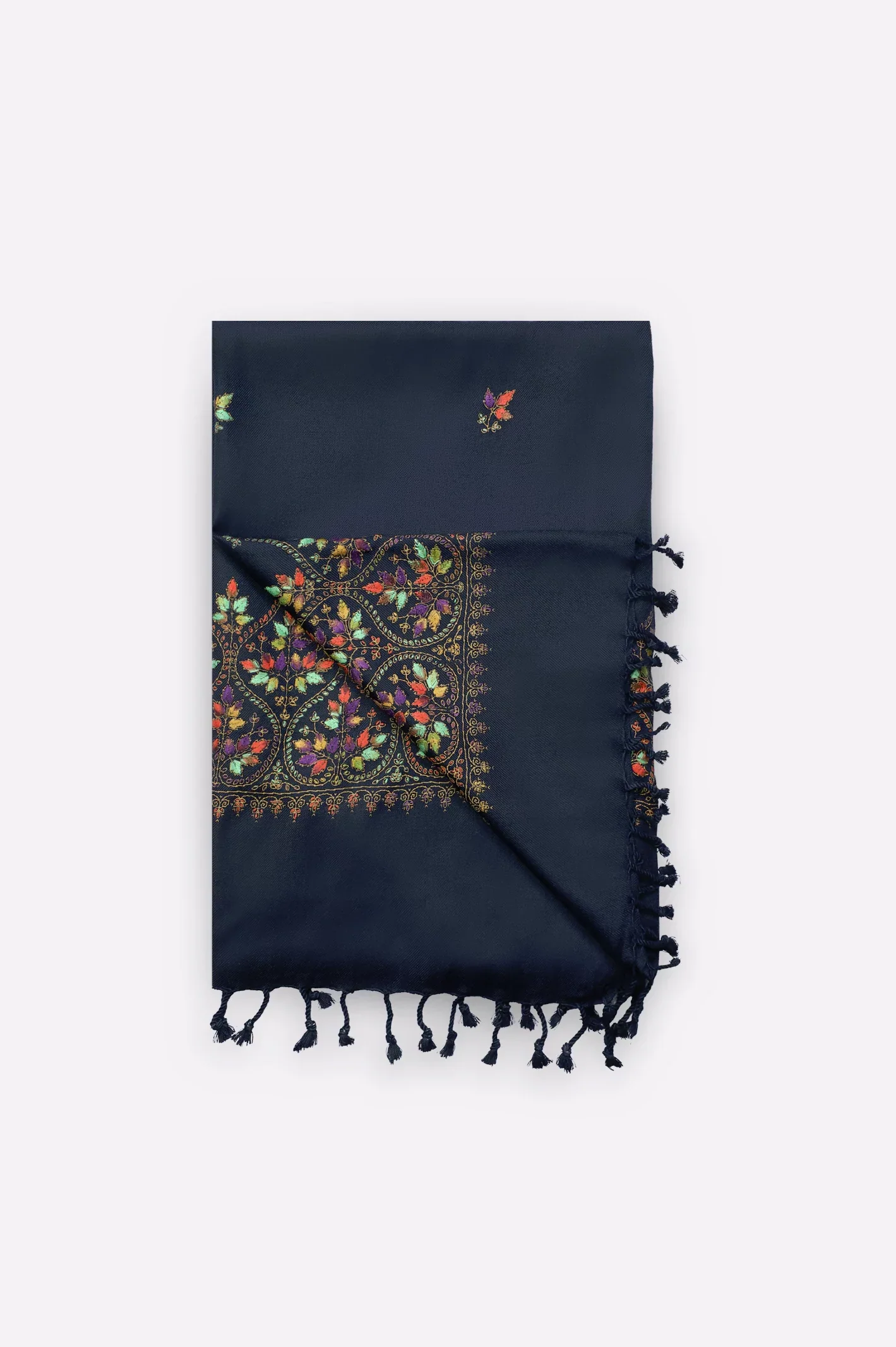 Woolen Hand Embroidered Shawl