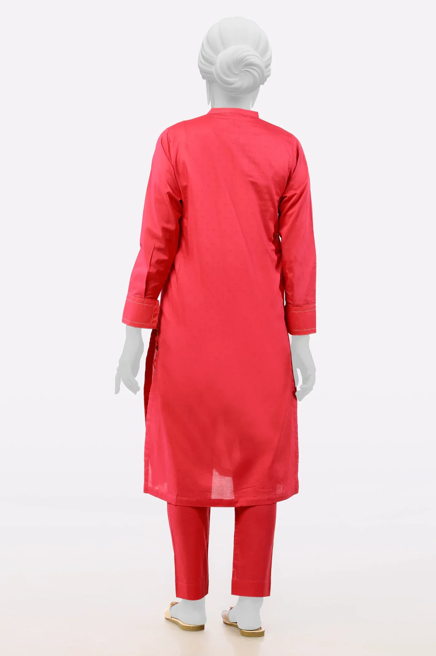 Pink Embroidered 2PC - Image 3