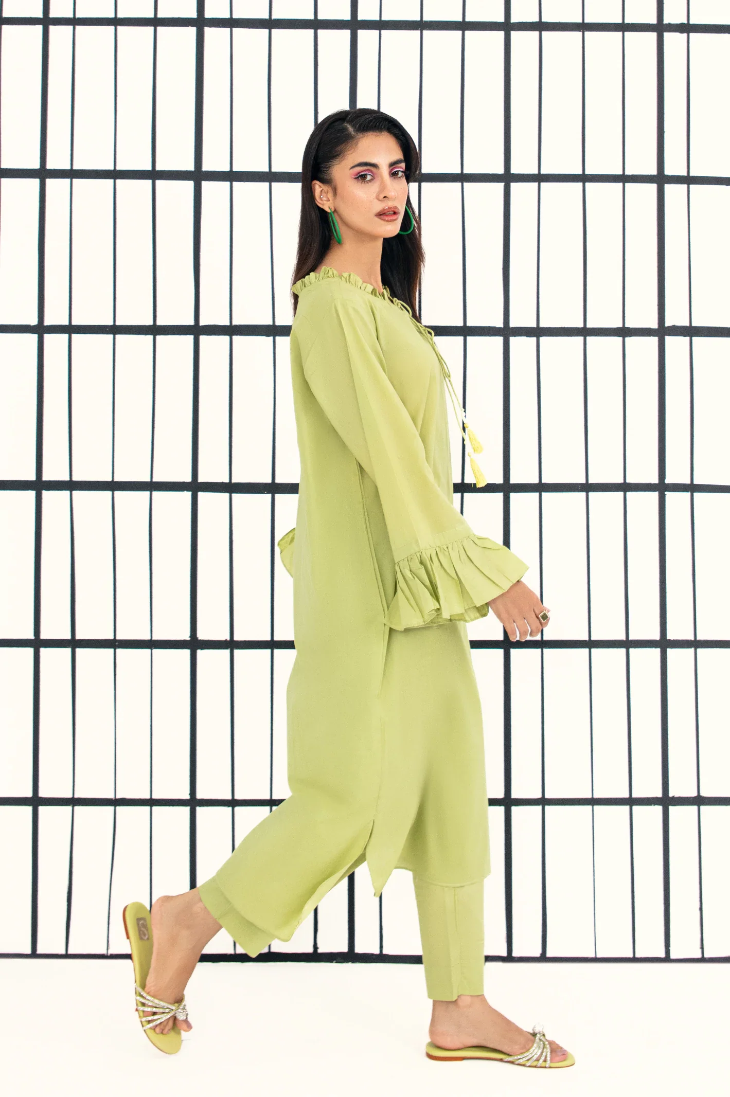 Light Green Stylised 2PC - Image 3
