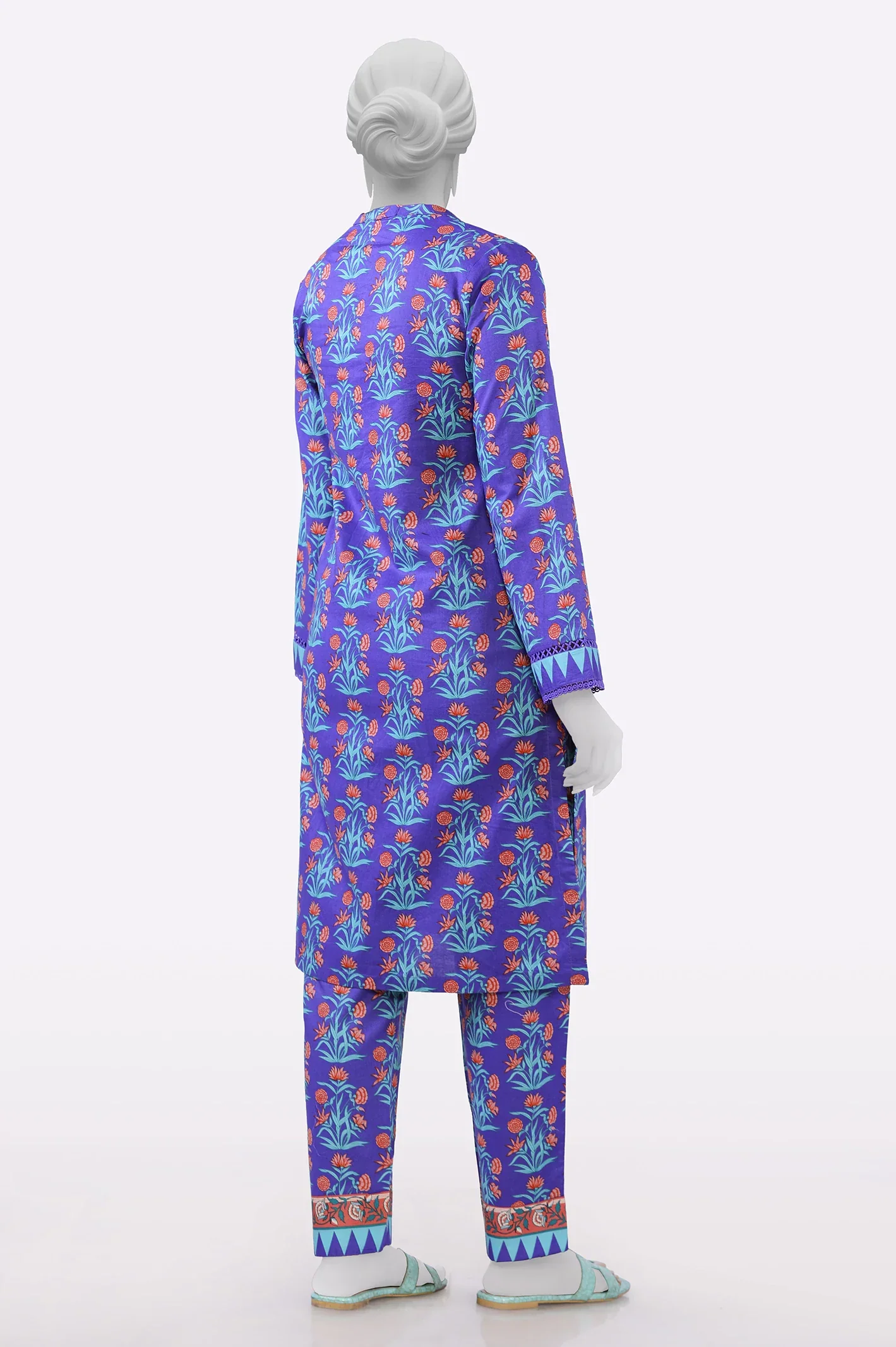 Purple Printed 2PC - Image 3