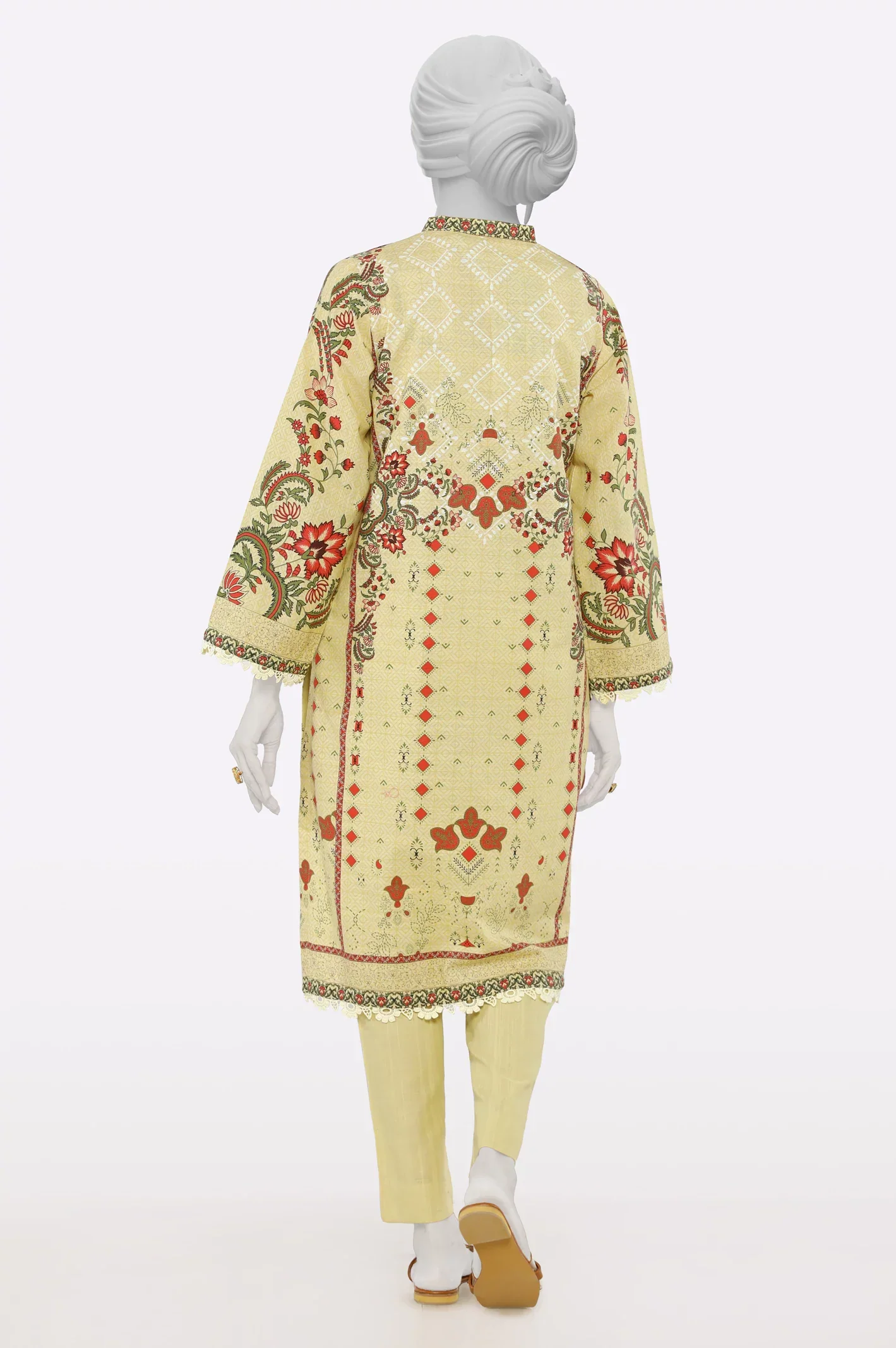 Beige Printed 2PC - Image 3