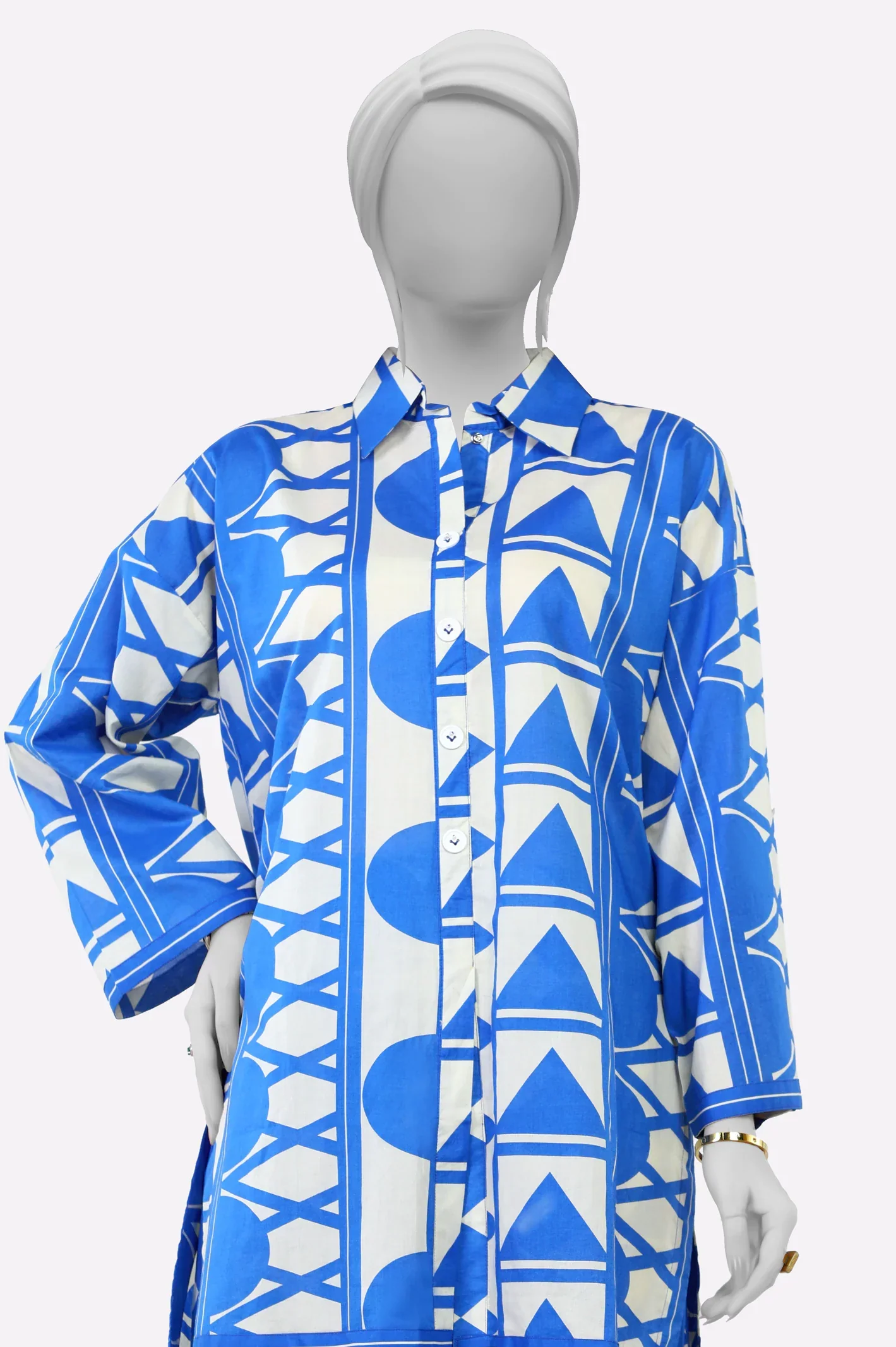 Blue Printed 2PC - Image 2