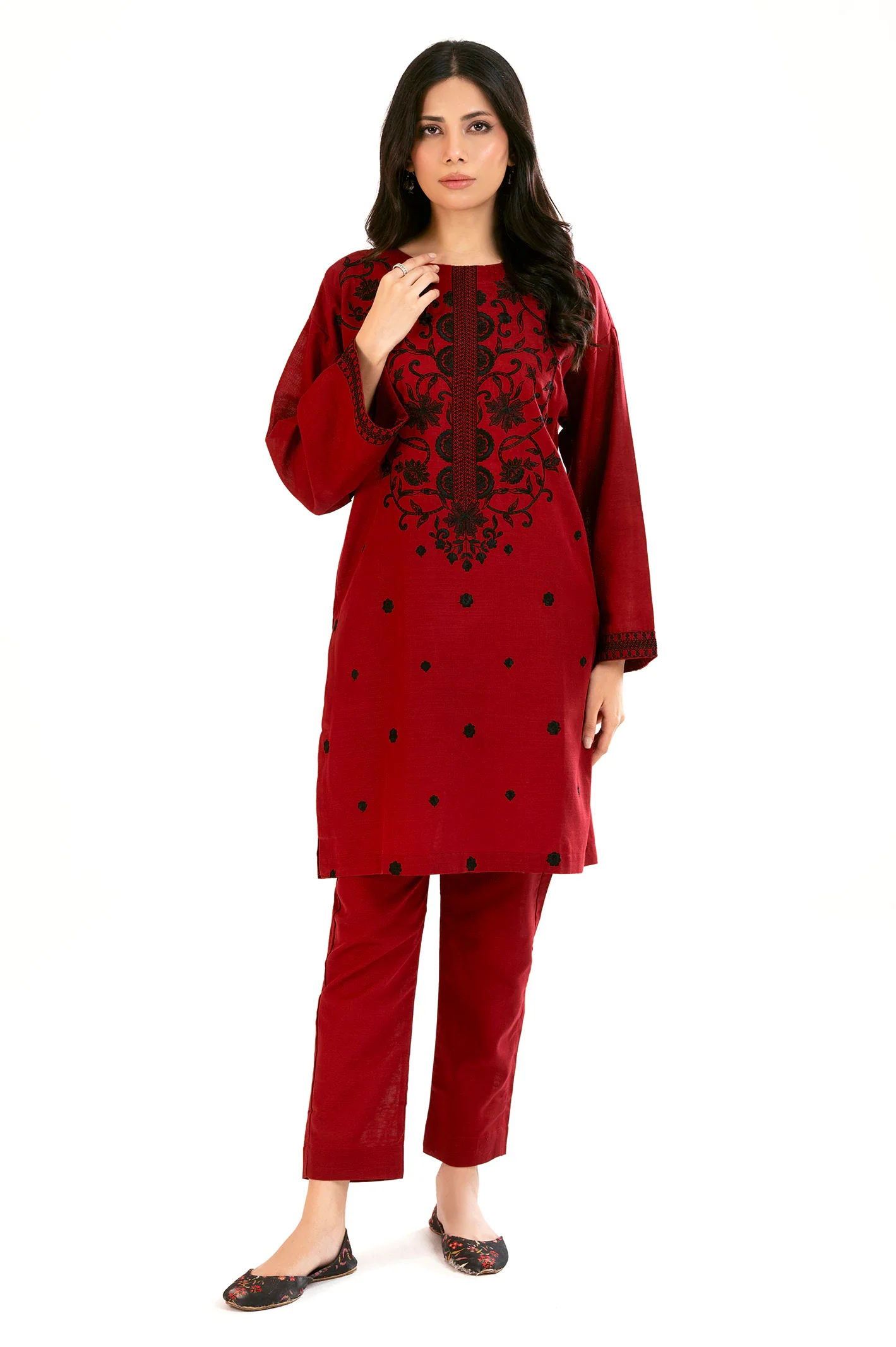 Embroidered 2PC - Image 3