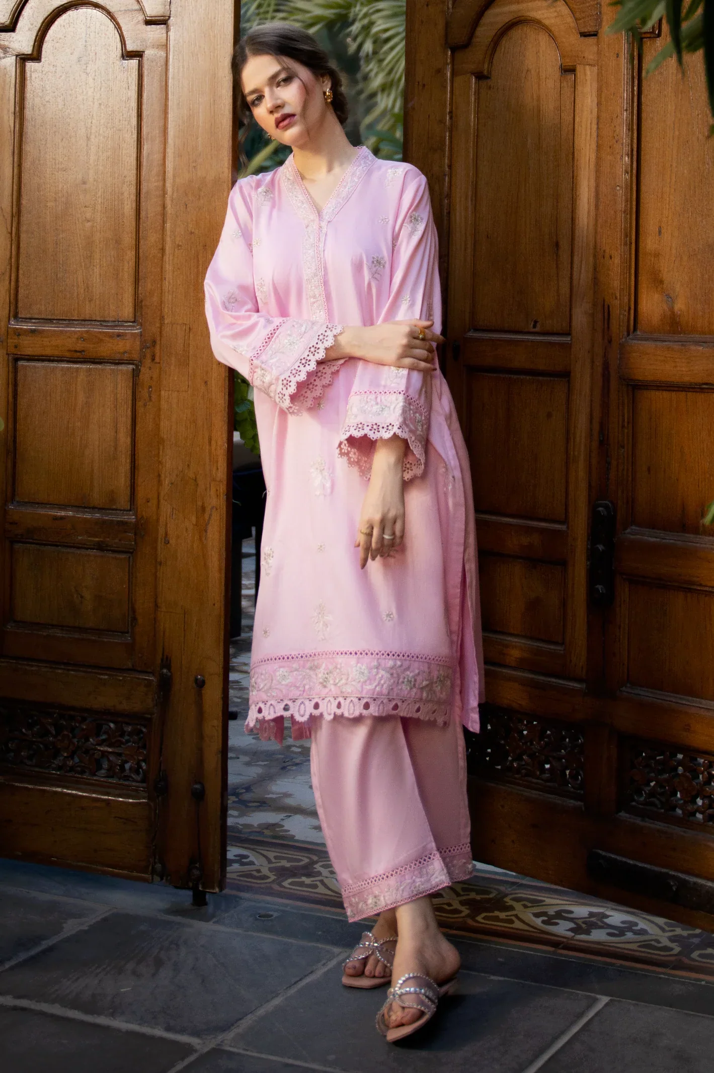 Embroidered 2PC - Image 2