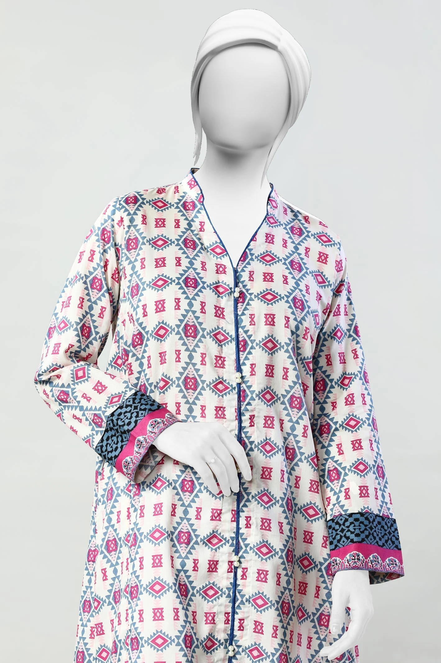 Cambric Pink Kurti