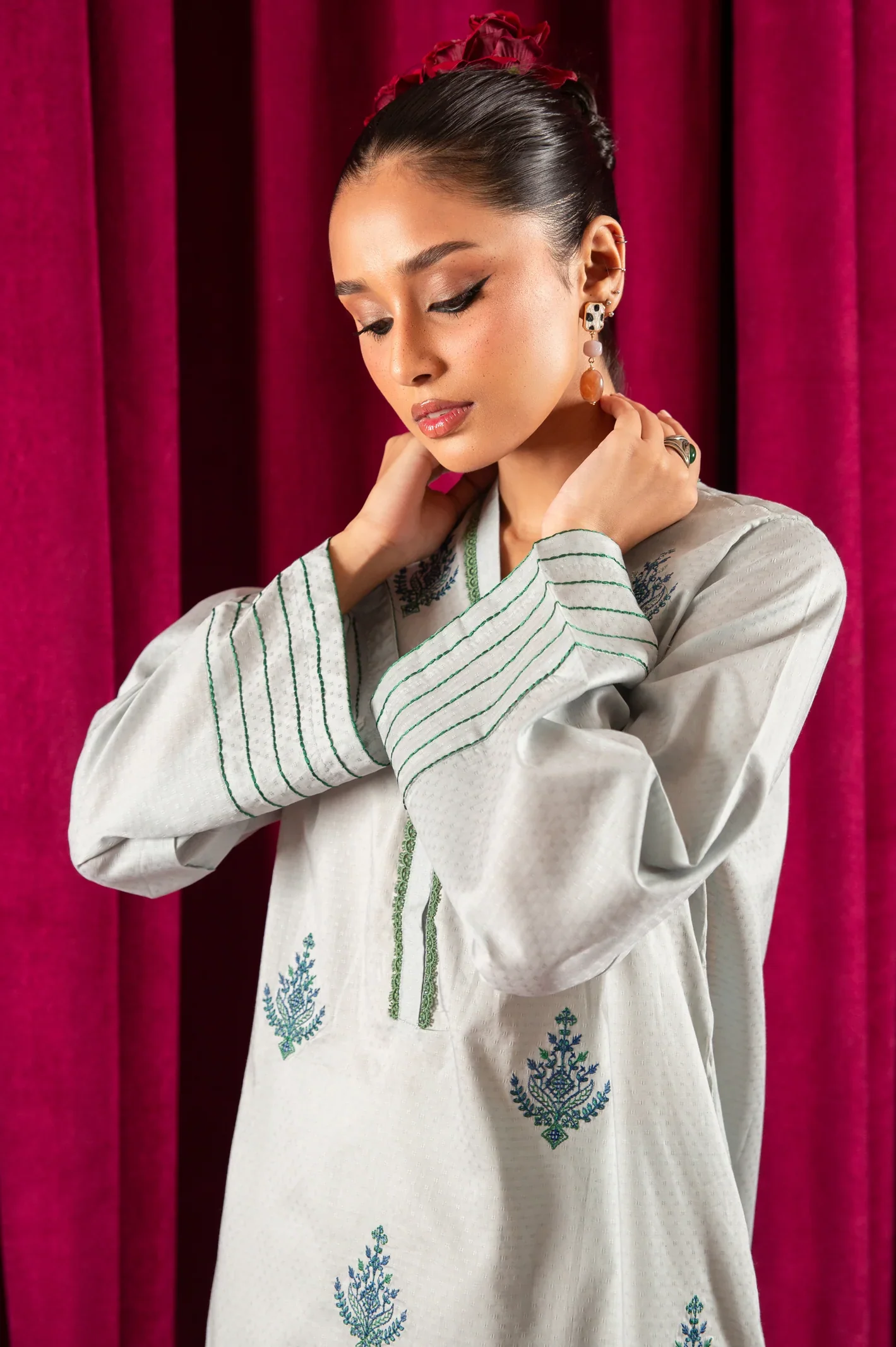 Embroidered Kurti - Image 3