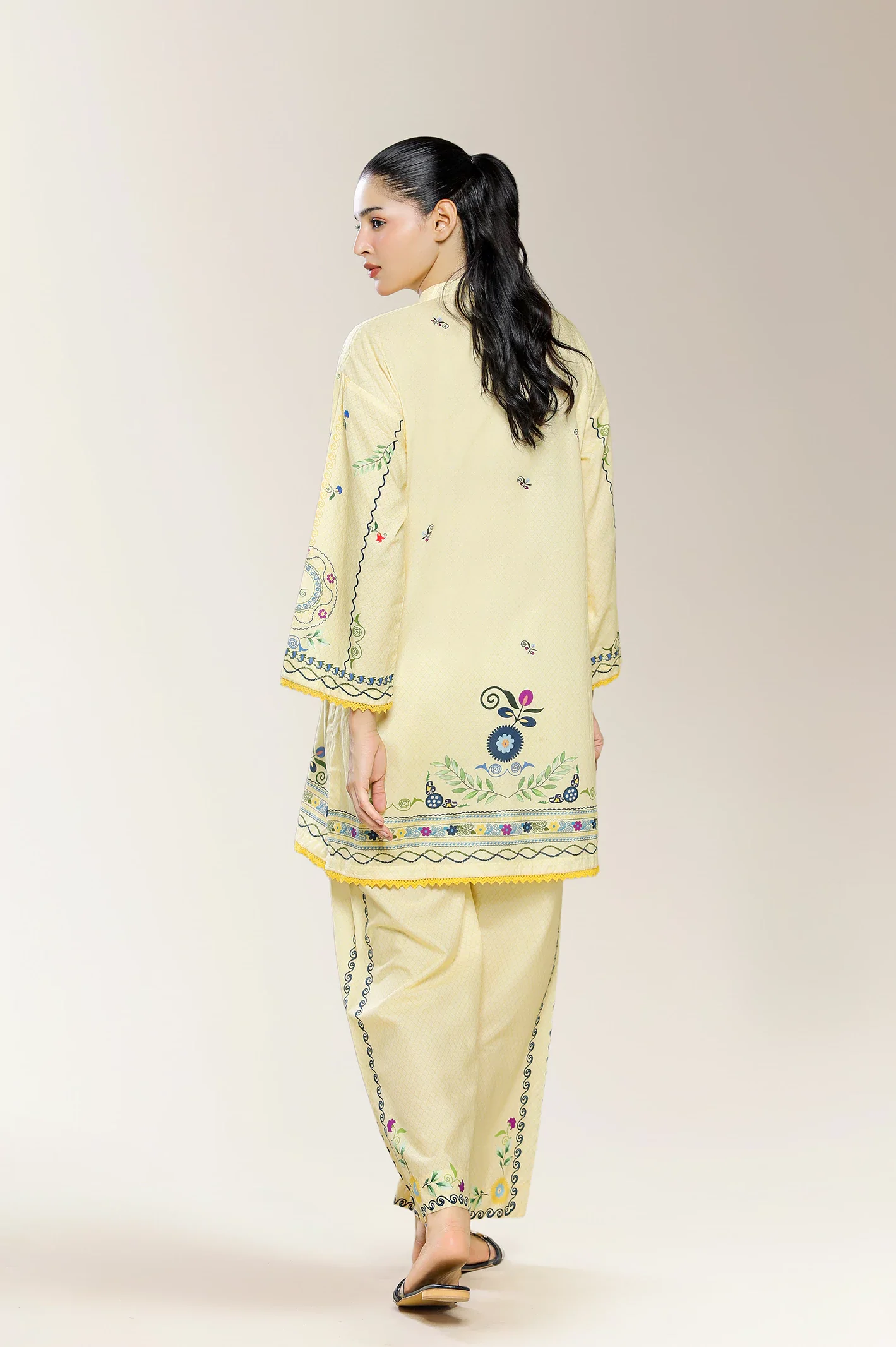 Printed Yellow 2PC - Image 5