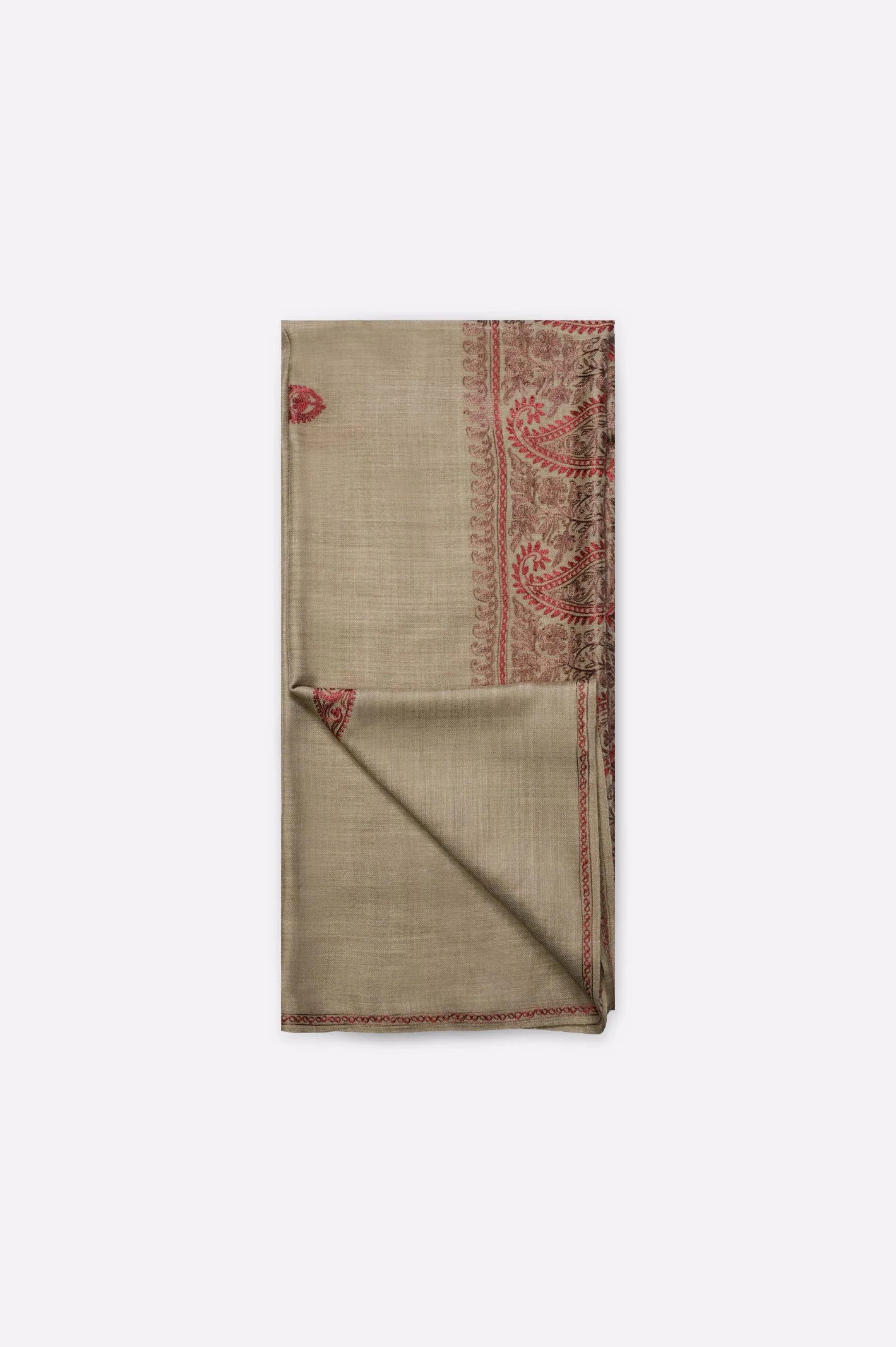 Woolen Embroidered Shawl