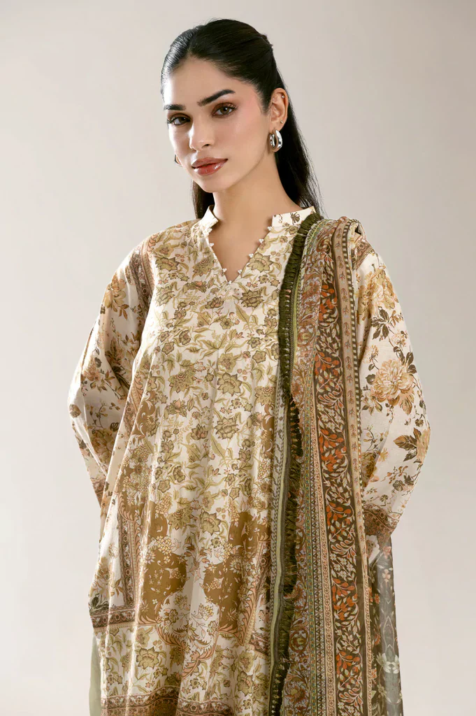 Printed Unstitched 3PC - Image 2