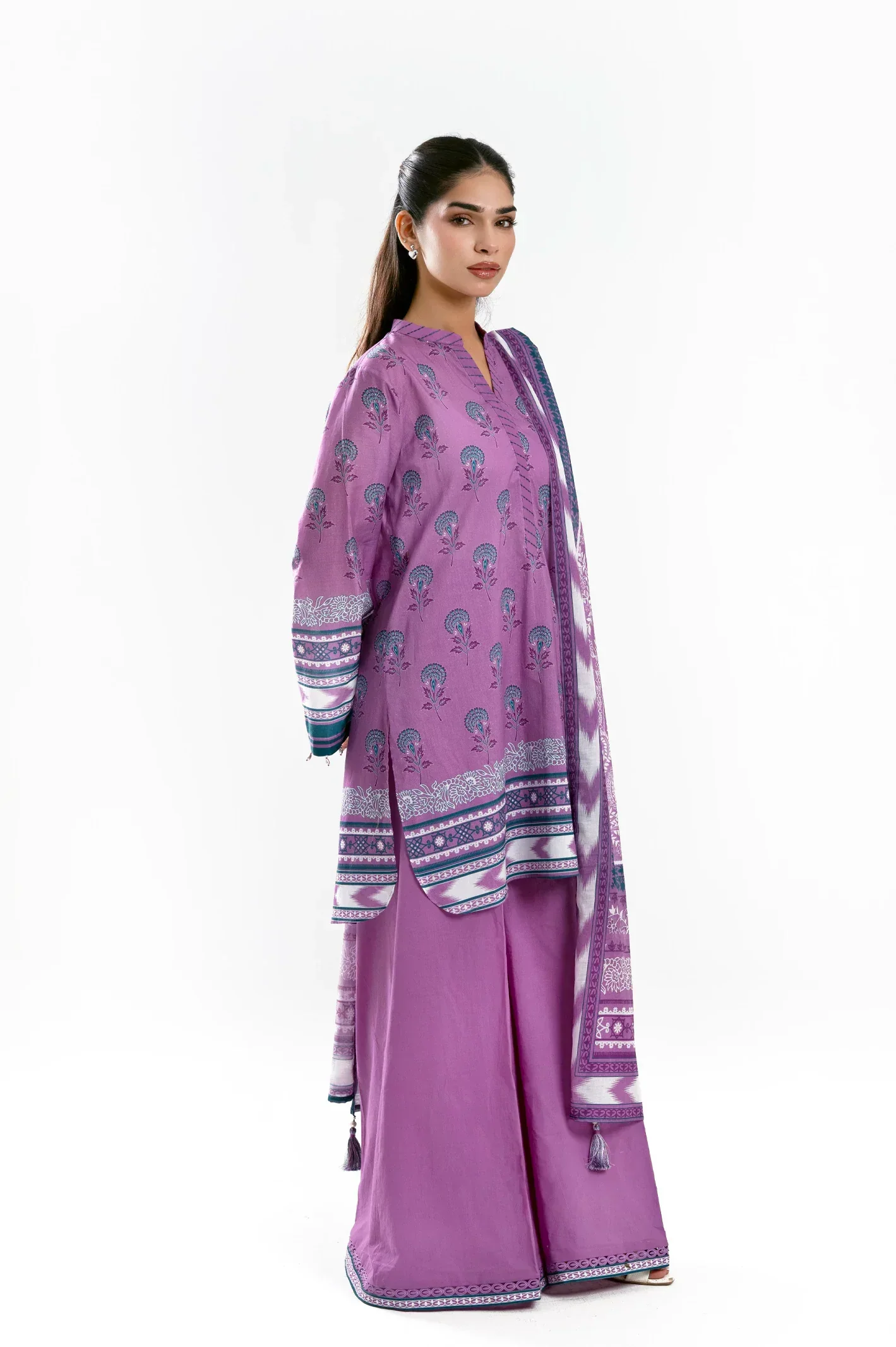 Printed Unstitched 3PC - Image 5