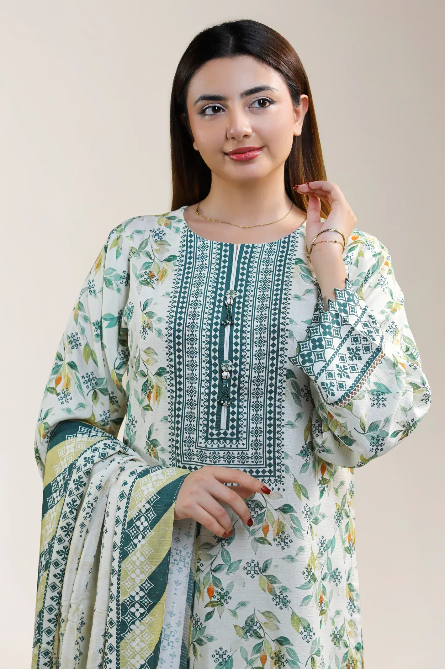 Printed Unstitched 3PC - Image 7