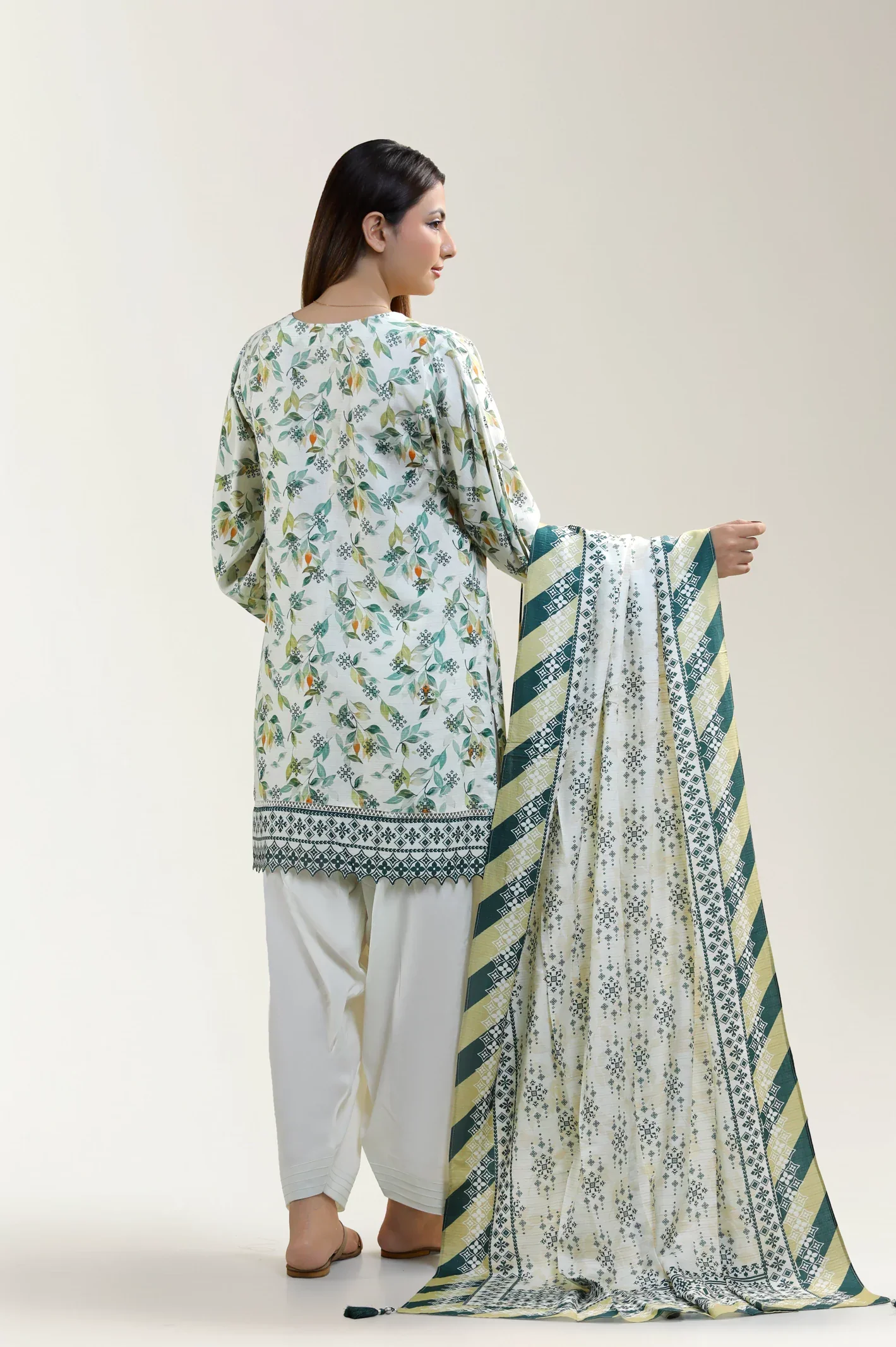 Printed Unstitched 3PC - Image 8