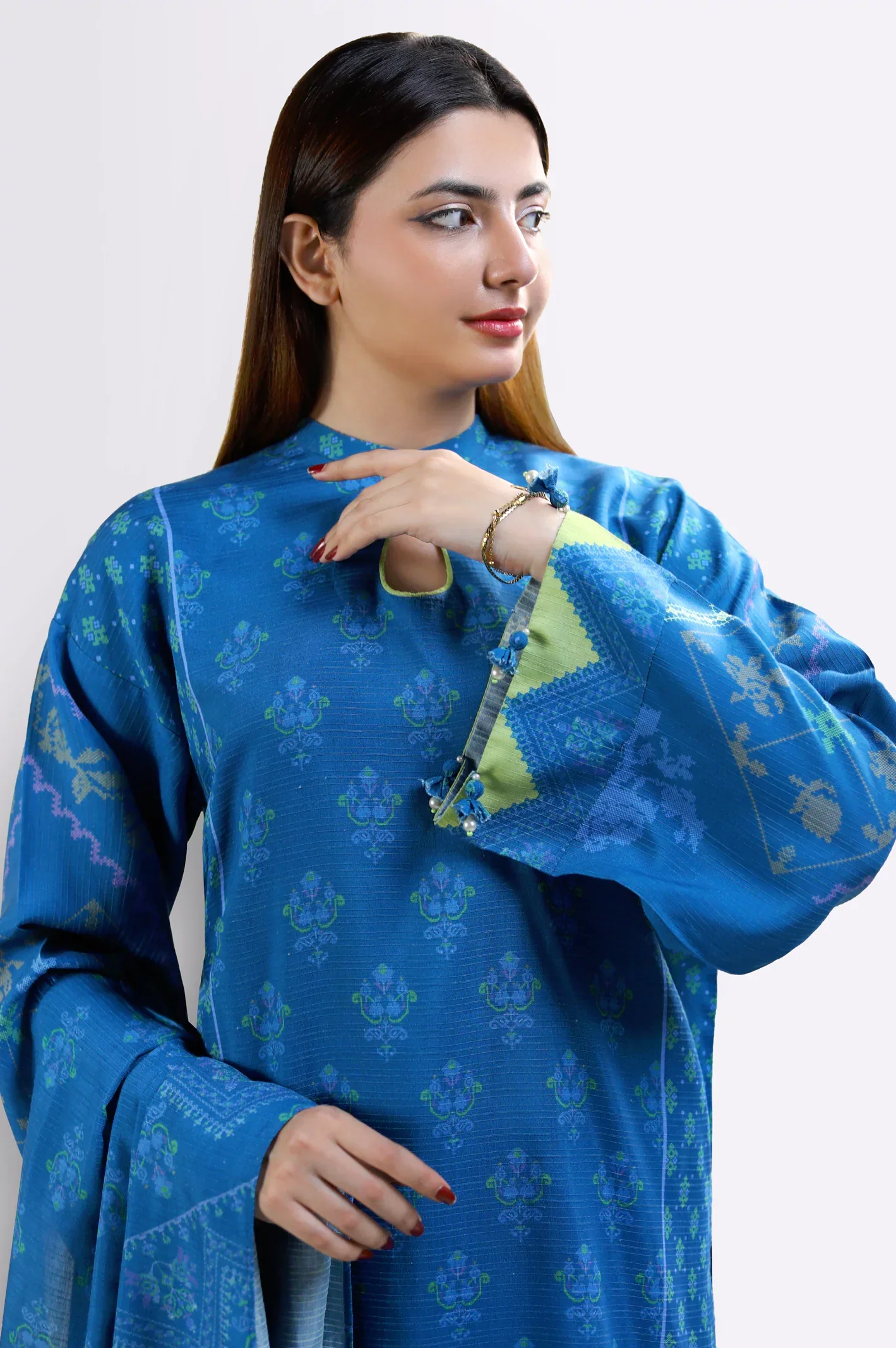 Printed Unstitched 3PC - Image 7