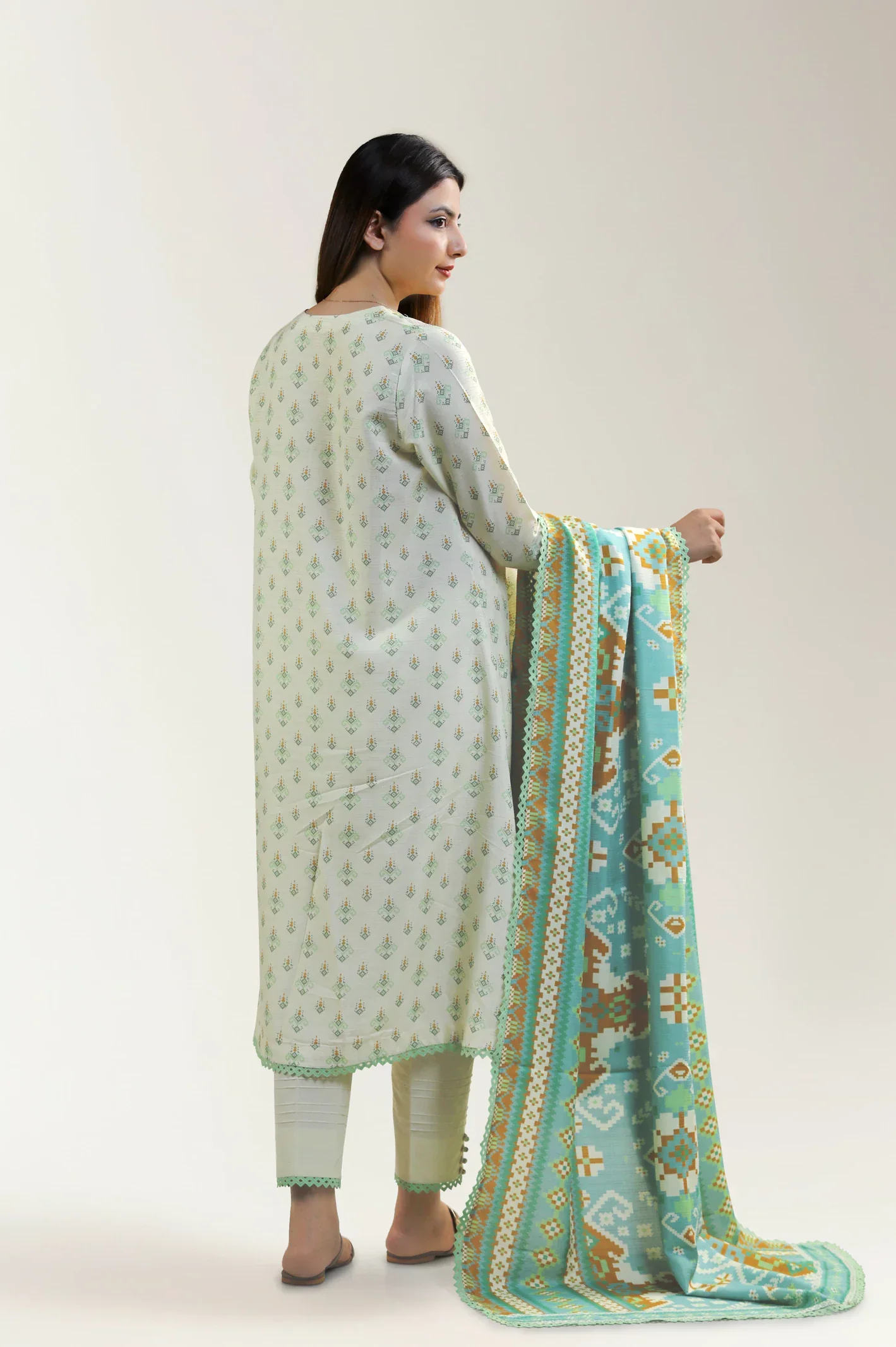 Printed Unstitched 3PC - Image 7
