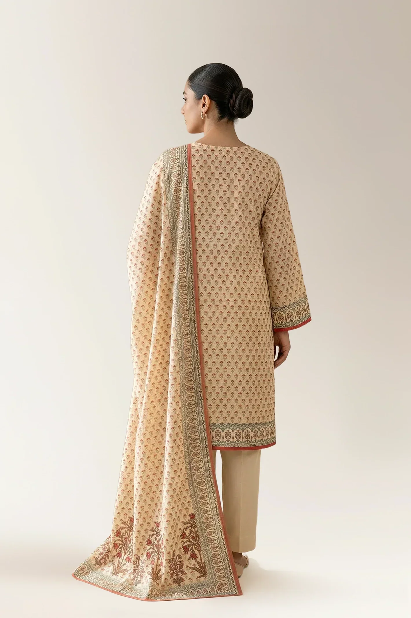 Printed Unstitched 3PC - Image 2