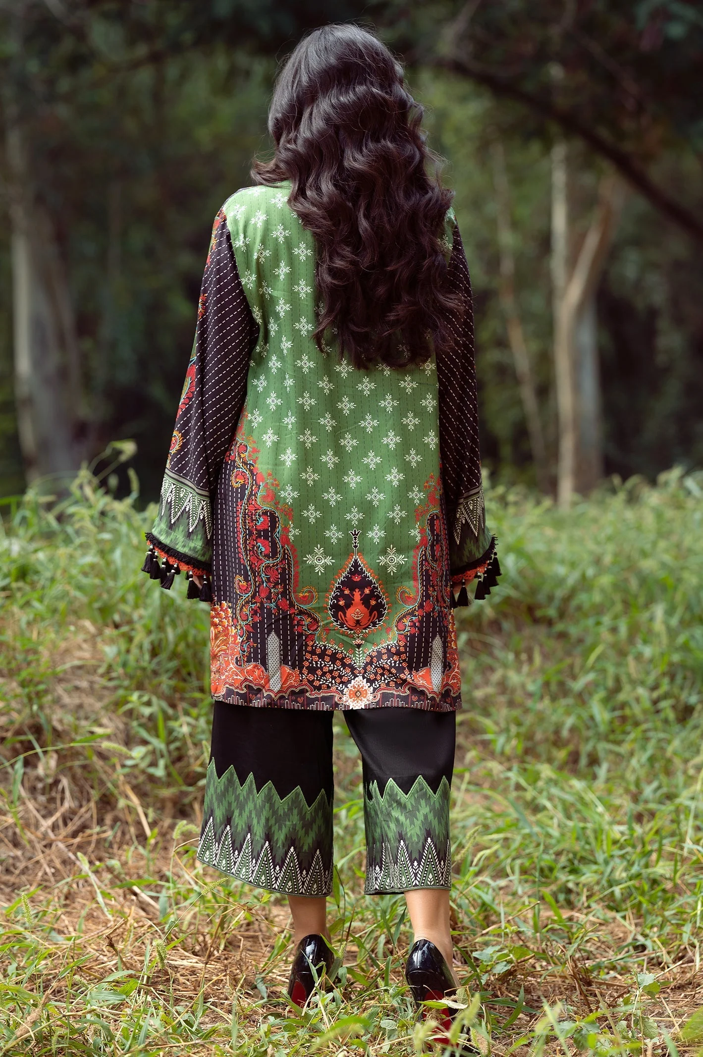 2PC Unstitched Viscose Printed - Image 3